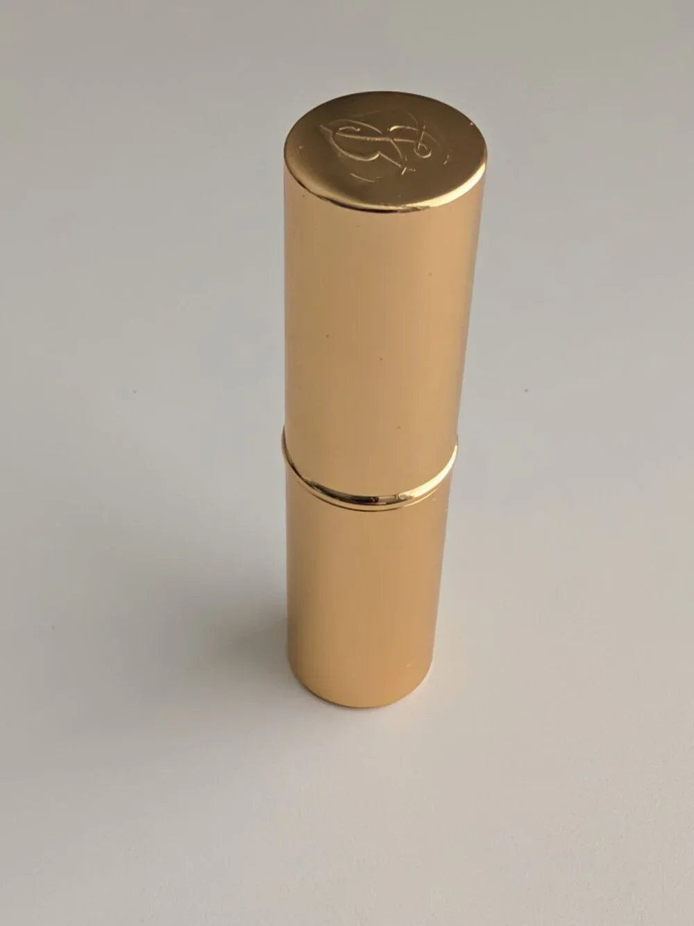 Estee Lauder Signature Hydra Lustre Lipstick PINK CHAMPAGNE 03 Gold Tip Dent New